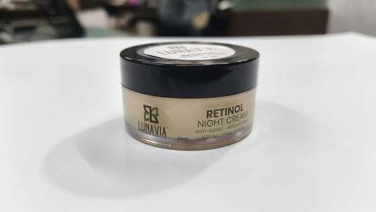 Earthhaloherbal Retinol Glass Night Cream – Wake Up to Dewy, Glass-Like Skin
