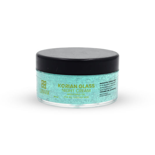 Earthhaloherbal Korean Glass Night Cream – Wake Up to Dewy, Glass-Like Skin