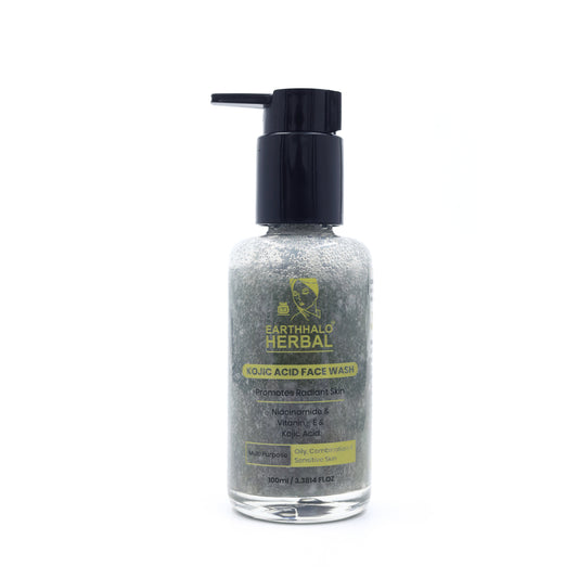Earthhaloherbal Kojic Acid Face Wash – Brighten, Clarify & Glow Naturally