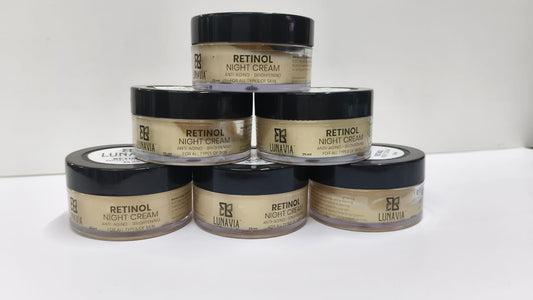 Earthhaloherbal Retinol Glass Night Cream – Wake Up to Dewy, Glass-Like Skin